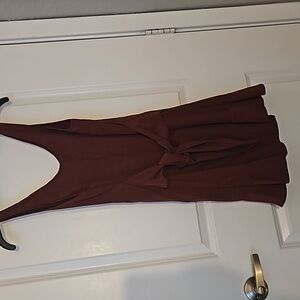 Woman's dress Burgandy small
